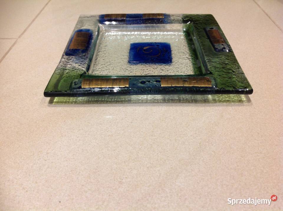 Patera Talerzyk szklany Nowa Sól