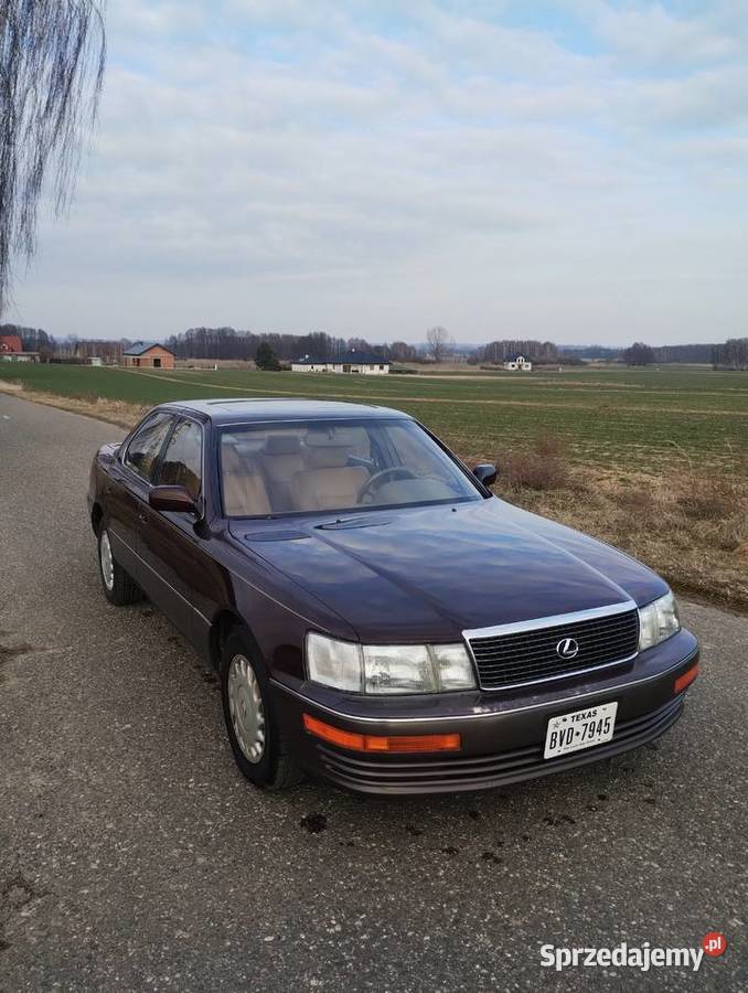 Lexus LS400 1990 UCF10 USA 154500 mil 1uz Rok produkcji 1990 łódzkie Błaszki