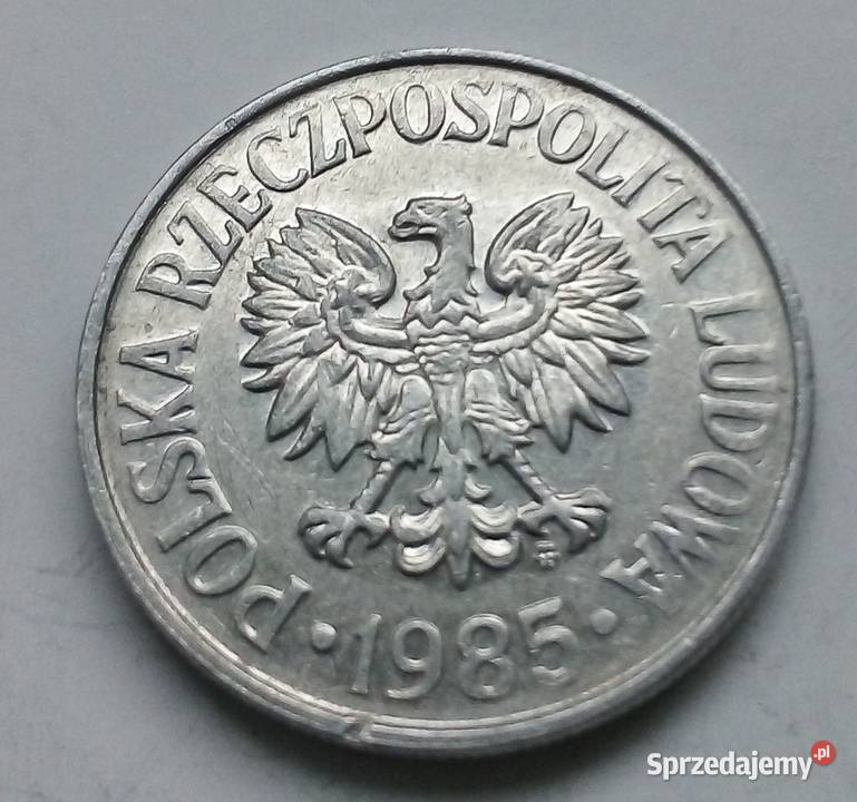 POLSKA50 GROSZY1985 rALzzmDZIWNA DATA Legionowo