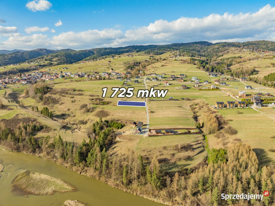 Widokowa działka budowlana Szlembark 1725 m 1725m2 małopolskie