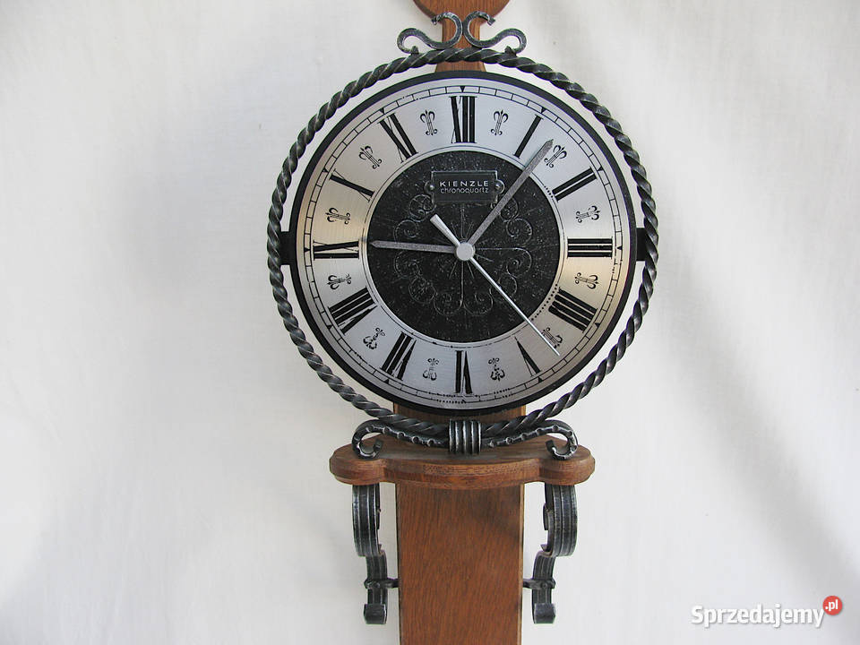 Zegar ścienny K I E N Z L E Szczecinek sprzedam