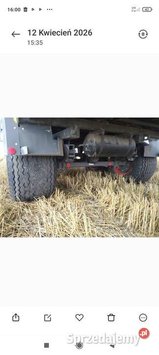 Przyczepa zbiór Zielonki Claas quantum Busko-Zdrój