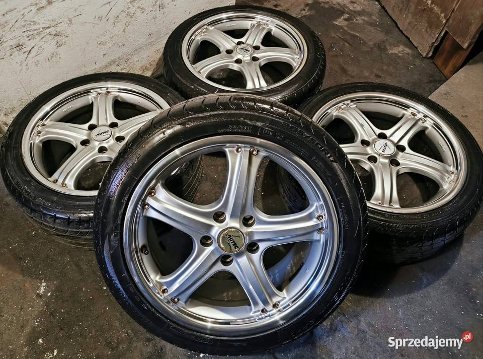 Autec Stratos 17 8J 5x112 polerowane ranty opony Opole