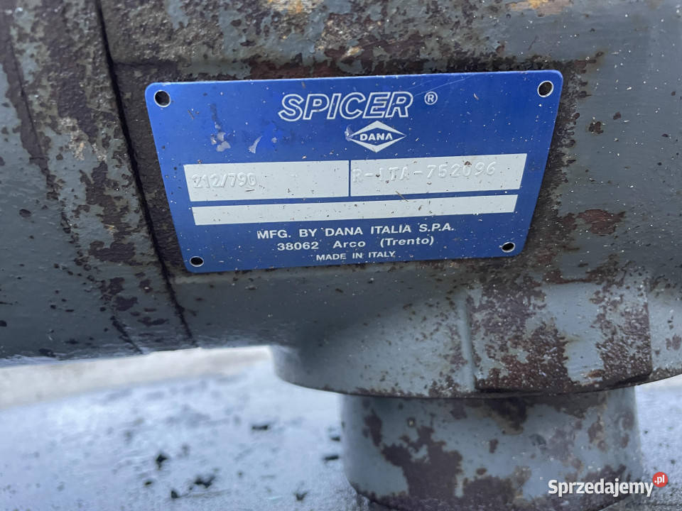 Claas Scorpion 7040 oś Spicer 212790 zwolnica wielkopolskie Jastrzębniki