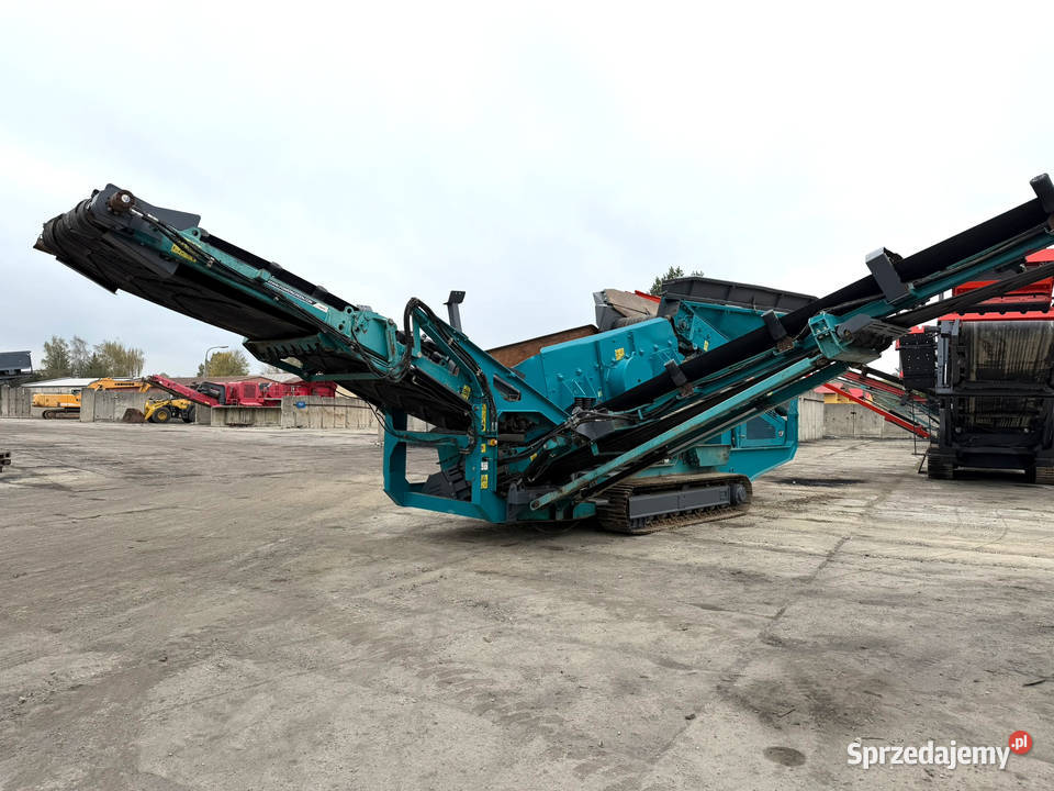 Przesiewacz Powerscreen Warrior 800 Rok produkcji 2012 Maszyny budowlane Zator