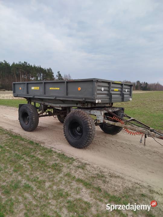 Przyczepa wywrotka d47 d55 d45 thk hl bss Przyczepy rolnicze Sieradz