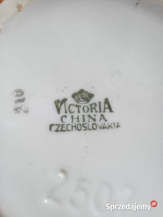 porcelana zabytkowy dzbanek Victoria China Piastów