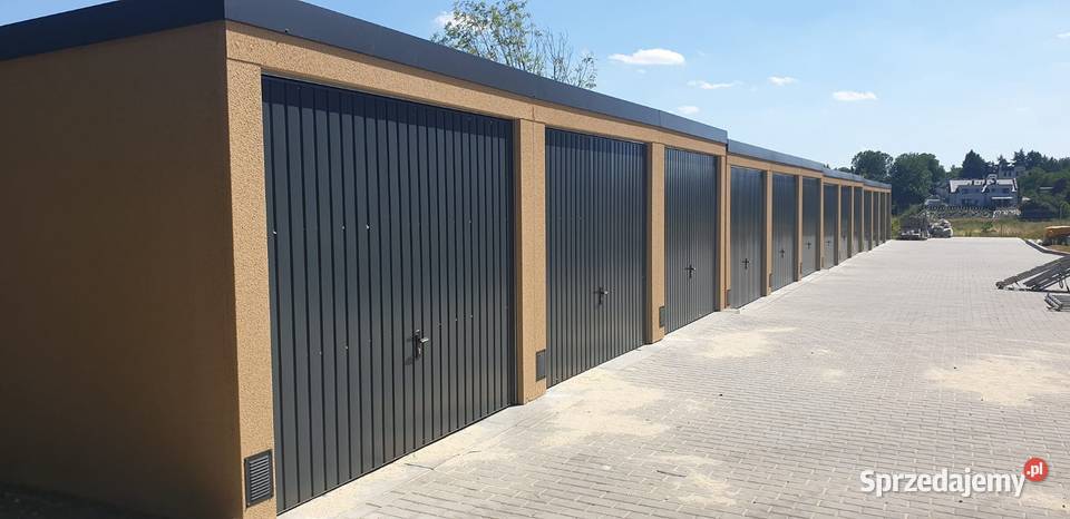 Garaze tynkowane BudGar PREMIUM Garaż tynkowany