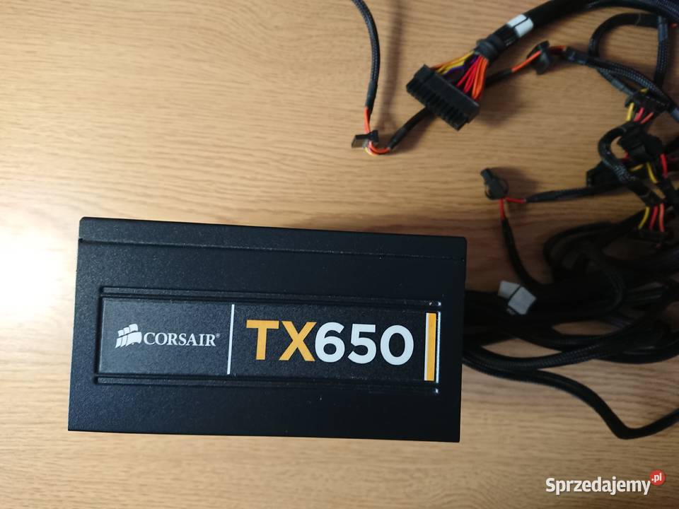 Zasilacz komputerowy Corsair TX650 V2 80 PLUS Nowa Słupia