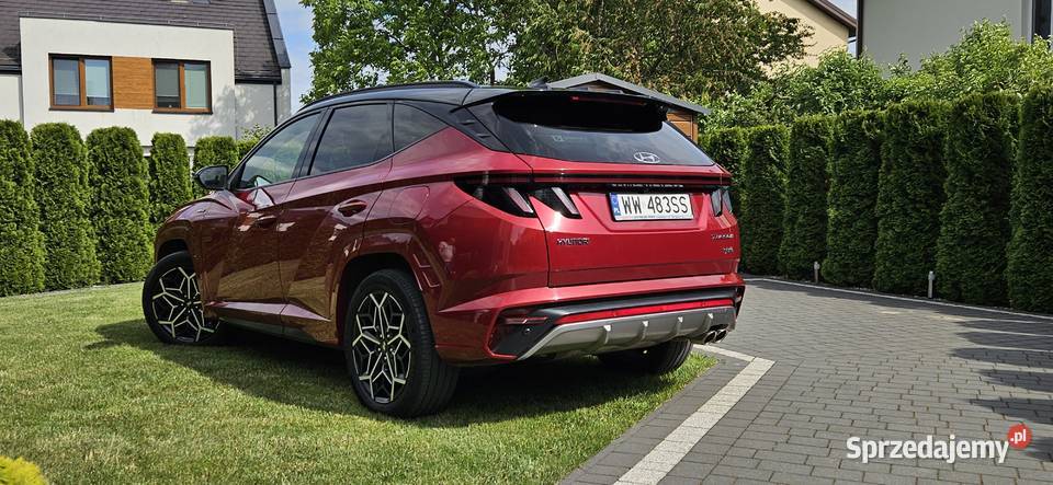 Piękny Hyundai Tucson Nline 16 TGDI Full Hybrid Łuków