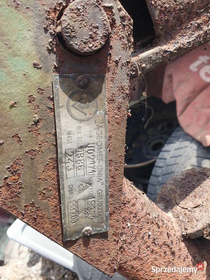 Pług 2 skibowy Grudziądz Oryginał Kompletny 3 Pługi Łask