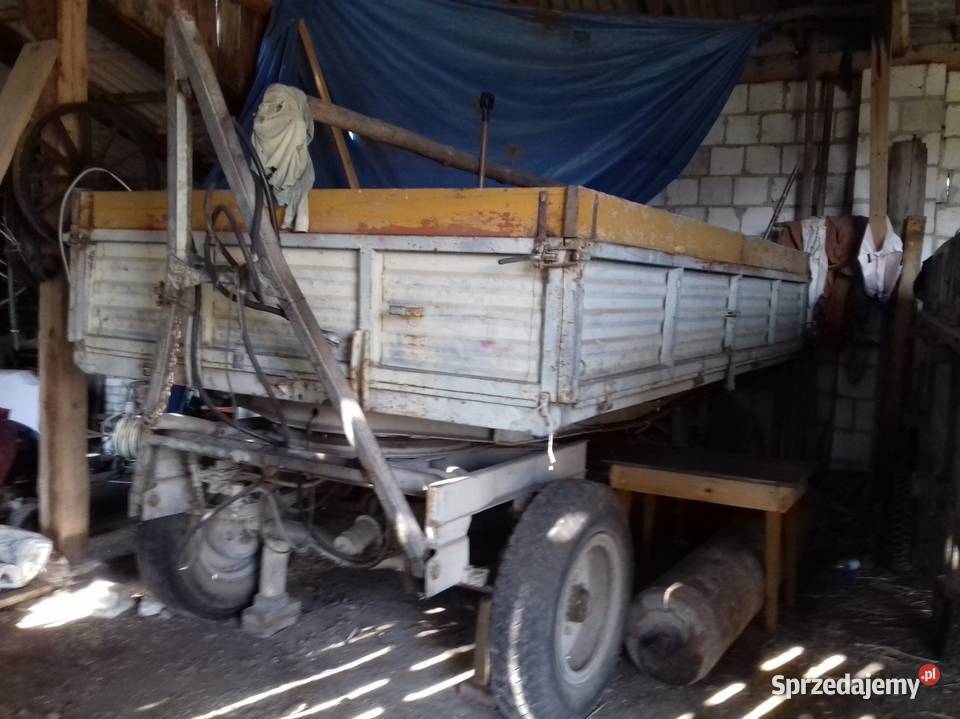 Przyczepa wywrotka D47A nieuszkodzony lubelskie