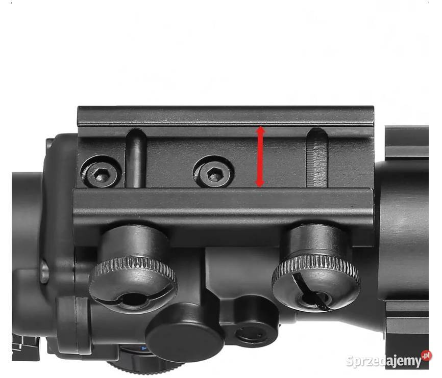 Luneta Celownicza 4x32 Szyna RIS 22mm Osprzęt
