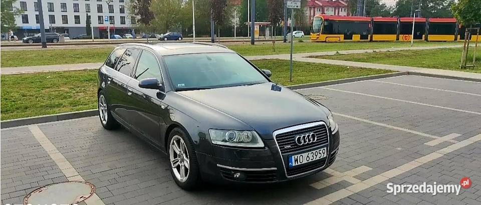 Audi A6C6 30TDI 233 Tiptronic Full skóry skórzana tapicerka mazowieckie Siedlce