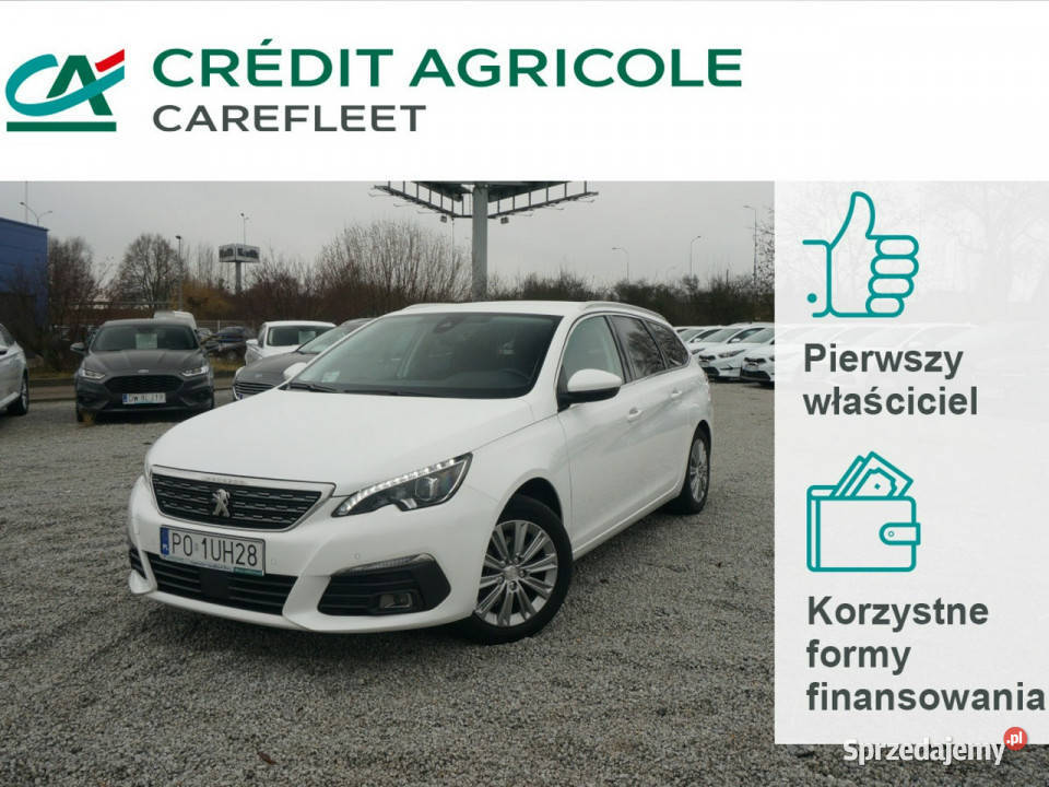 Peugeot 308 15 BlueHDi130 Allure Pack Salon Fvat łopatki zmiany biegów 308 Poznań sprzedam