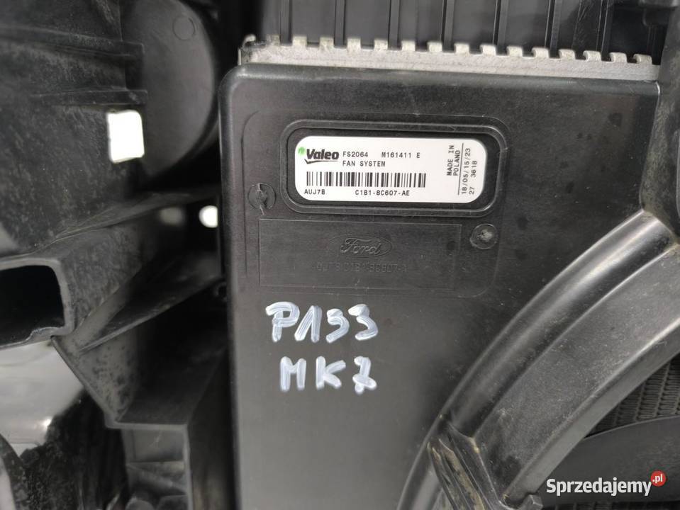PAS PRZÓD CHŁODNICE BELKA FORD FIESTA MK7 LIFT