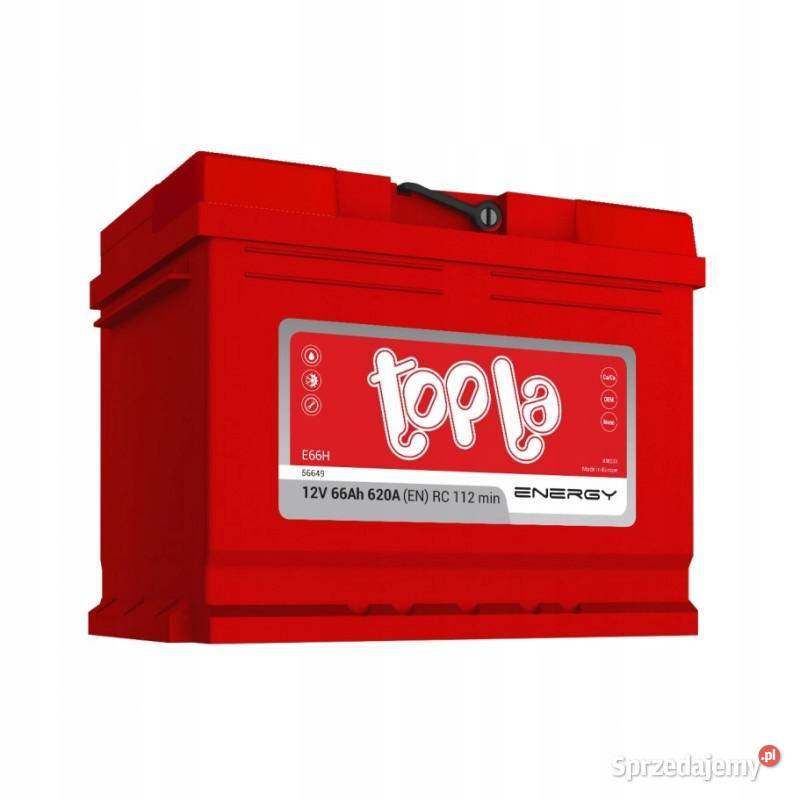 Akumulator Topla Energy 12V 66Ah 620A P E66H Jelcz-Laskowice