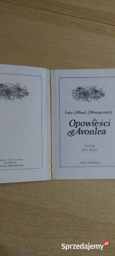 Opowieści z Avonlea Książki dla dzieci Lublin