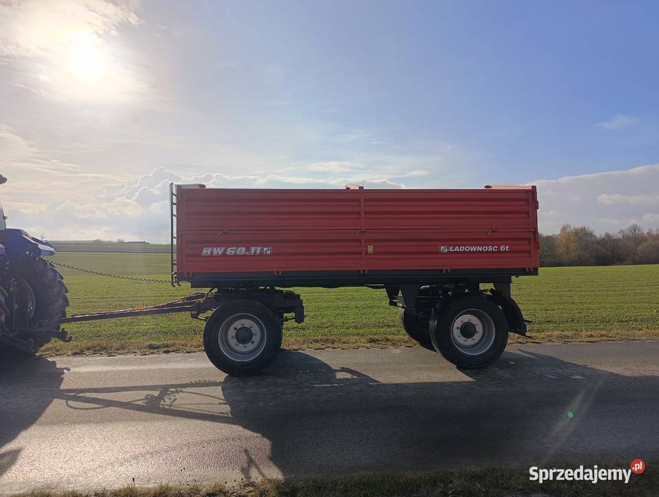 Przyczepa rolnicza IFA hw 6011 1986 bss Przyczepy rolnicze lubelskie Bychawa