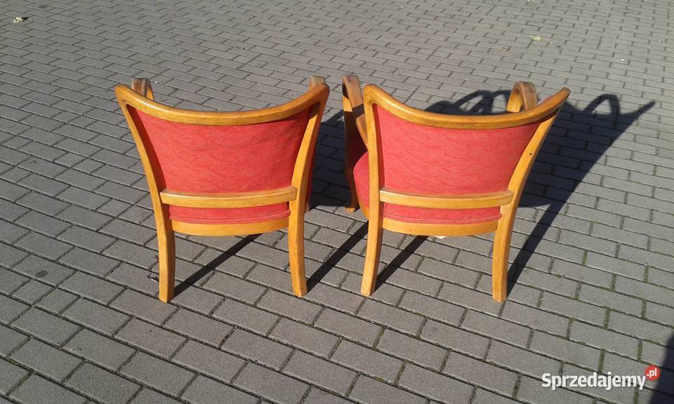 Fotel PRL design Art Deco Ludwik lata 40 50 Gdynia
