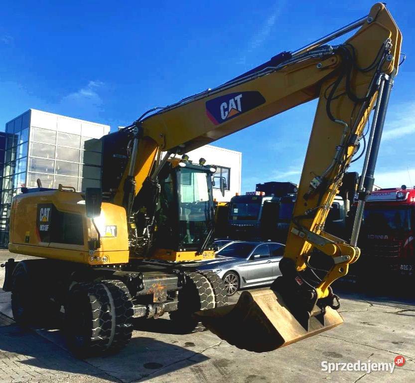 Caterpillar M 318 F koparka kolowa z roku 2017 Warszawa