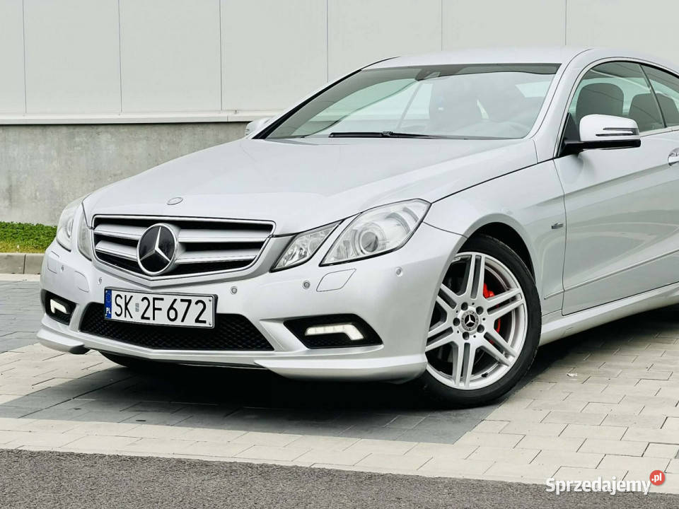Mercedes E 250 22 dci automat coupe W212 2009 automatyczna Mikołów