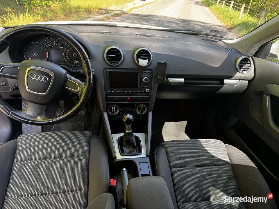 Audi A3 20 TDI COMMON RAIL biały śląskie Cisiec