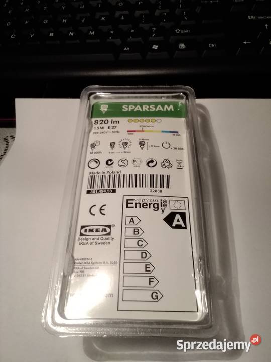 Żarówka energooszczędna Sparsam E 27 łódzkie Łódź