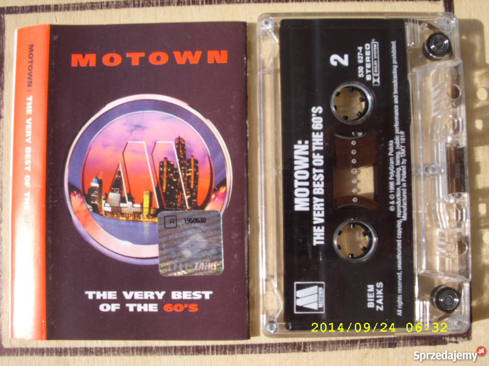 ROCK kaseta MOTOWNTHE VERY BEST OF kaseta Wołów