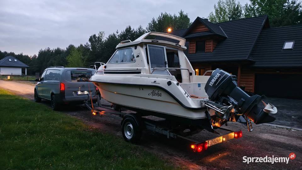 Jacht motorowy łódź Uttern 5750C komplet Yamaha lubelskie Zamość