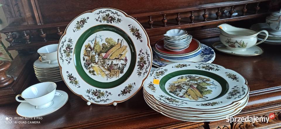 Patera Ascot Service Plate By Wood Sons England Gdańsk