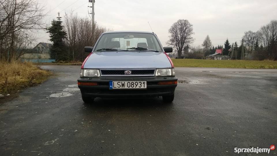 subaru justy 12 4x4 1994 lubelskie Świdnik sprzedam