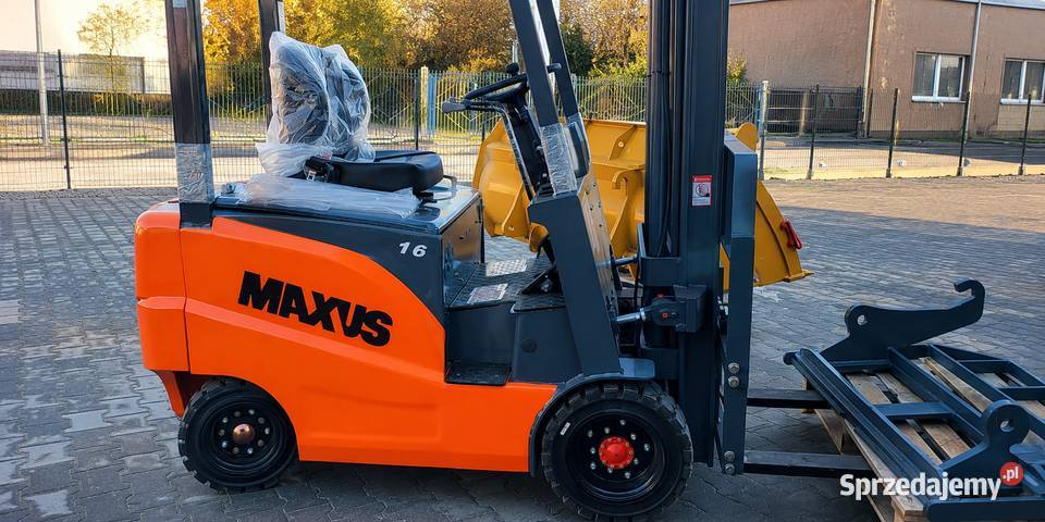NOWY WÓZEK WIDŁOWY ELEKTRYCZNY MAXUS 1600 kg Aleksandrów Łódzki