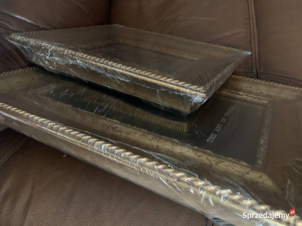 Ramka rama na zdjęcia drewniana ze szkłem stare dolnośląskie Bystrzyca Kłodzka