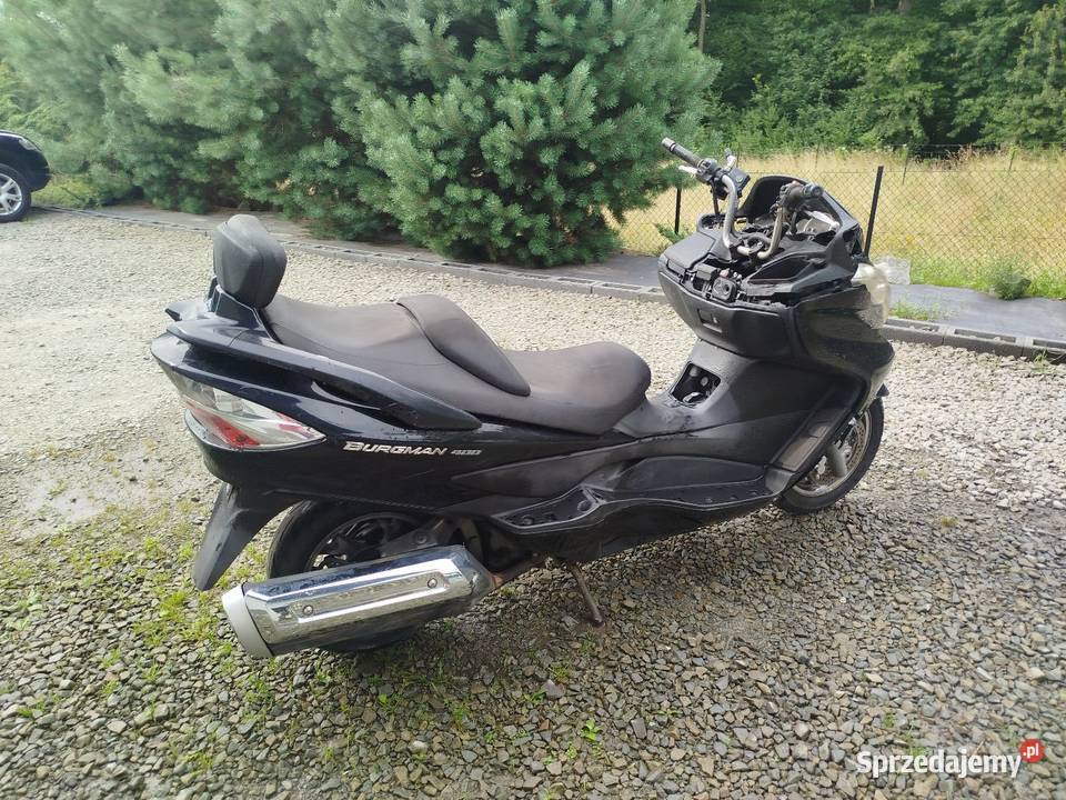 Suzuki Burgman 400 2007r uszkodzony 50000km Limanowa