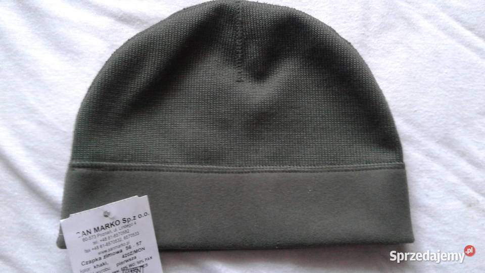 Czapka wojskowa zimowa khaki wz 420ZMON nowa mazowieckie Ostrołęka