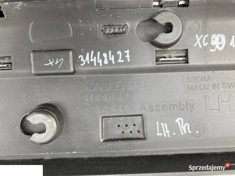 Volvo XC90 II listwa drzwi przednia prawa lewa Kozubszczyzna