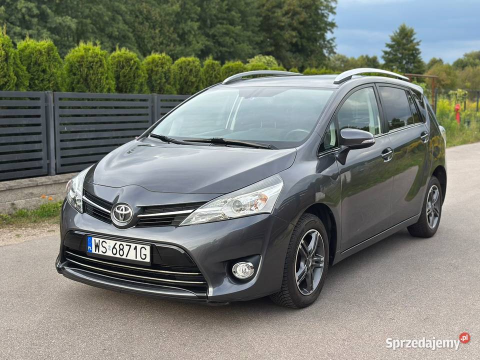 Toyota Verso 2016 Automat 7 osobowy Zarejestrowany w Polsce Siedlce