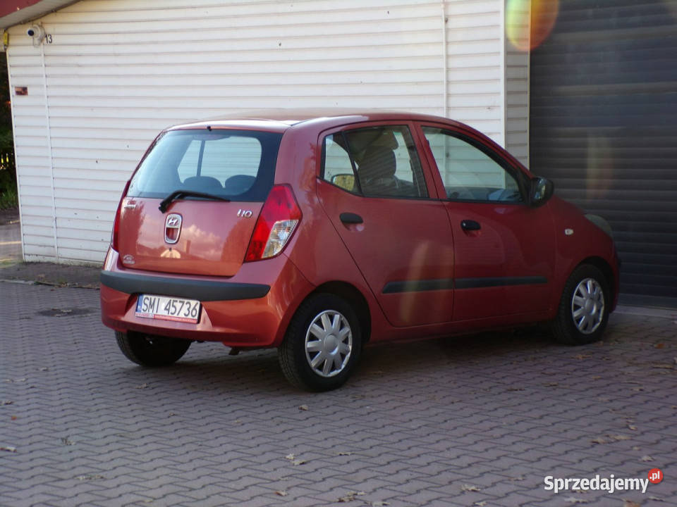 Hyundai i10 Klimatyzacja Gwarancja 2009r 11 67 I komputer pokładowy Mikołów