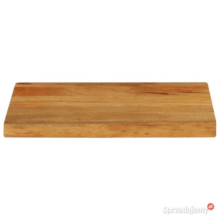 Blat stołu z naturalną krawędzią 50x20x38 drewno Warszawa