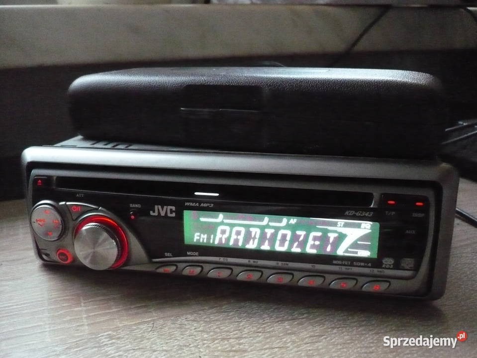 radio samochodowe jvc kd g 343 mp3 Radioodtwarzacze Łódź