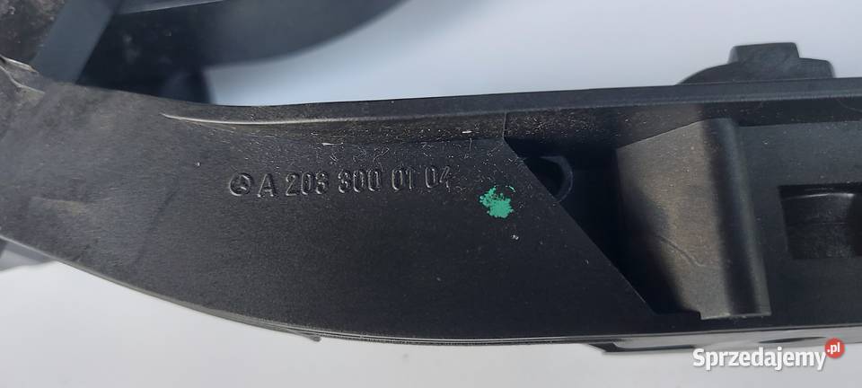 Pedał gazu mercedes w203 2033000104 wielkopolskie Zbąszyń