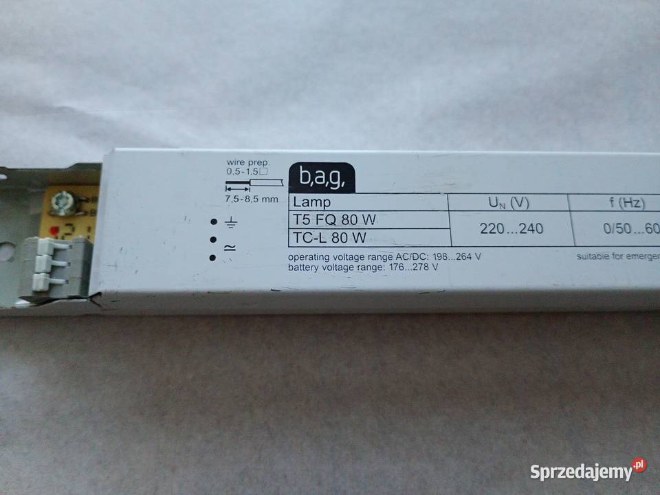 Statecznik elektroniczny 2x80W T5 Bag Pabianice