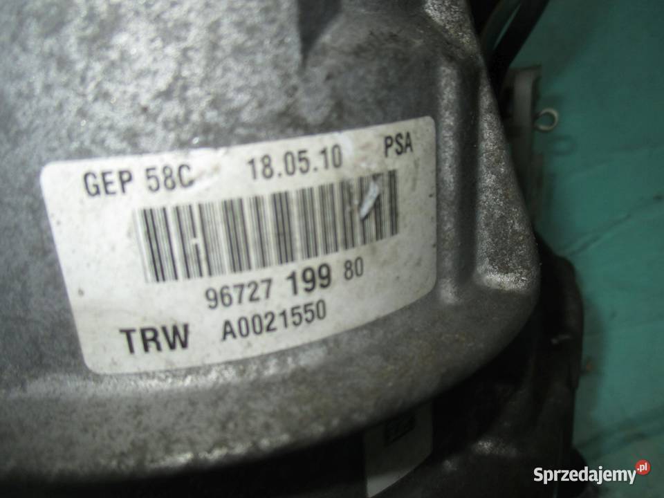 PEUGEOT 308 I 10r pompa wspomagania 96727199980 osobowe