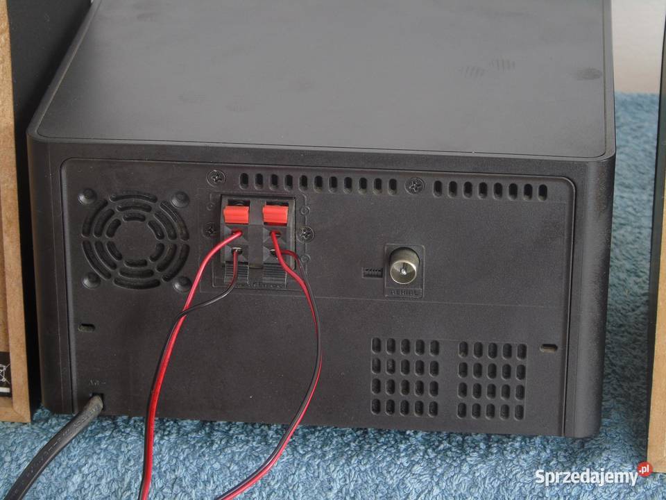 Zestaw audio Philips CD USB mp3 kolumny sprawna