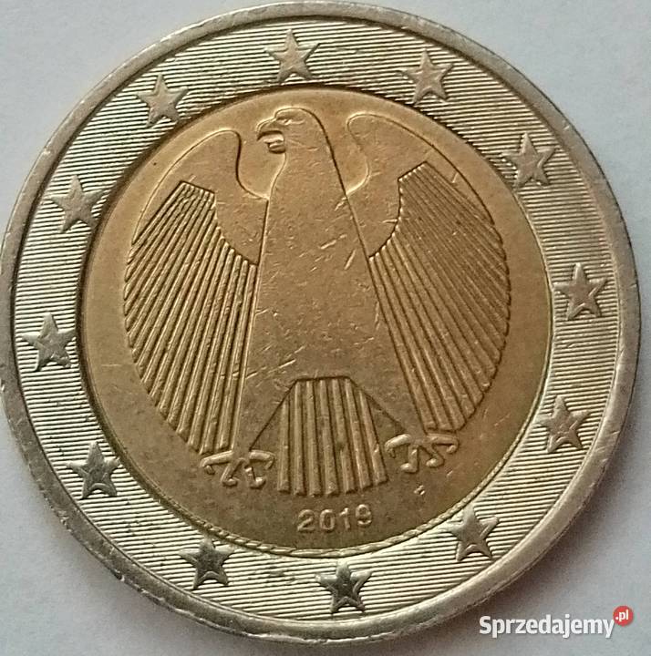 2 Euro Niemcy 2019F 2019G2020F2021A Stan warmińsko-mazurskie Lubawa