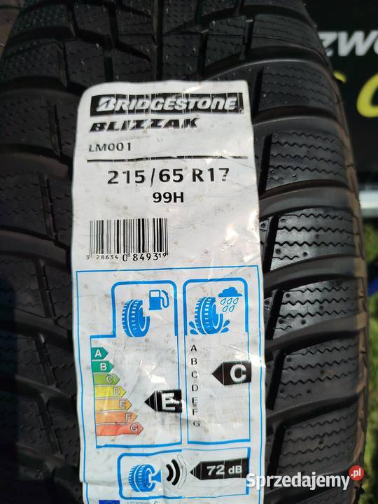 A80 Opony NOWE Zimowe 2156517 Bridgestone Bąków
