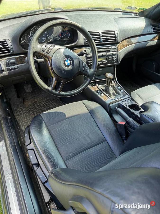BMW E46 318 Ci Coupe USZKODZONY SILNIK wspomaganie kierownicy