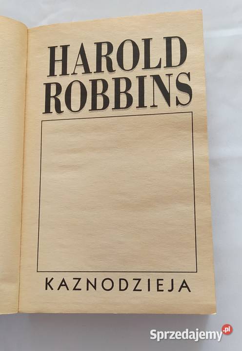 KAZNODZIEJA Harold Robbins Hajnówka