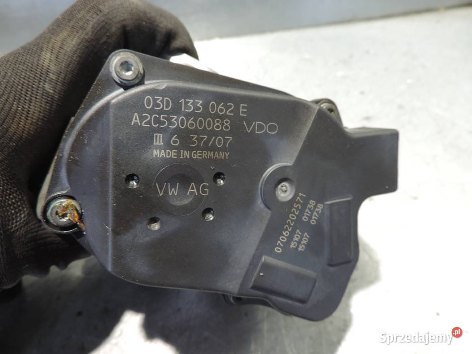 PRZEPUSTNICA VW POLO 9V FABIA 12 6V 03D133062E małopolskie sprzedam